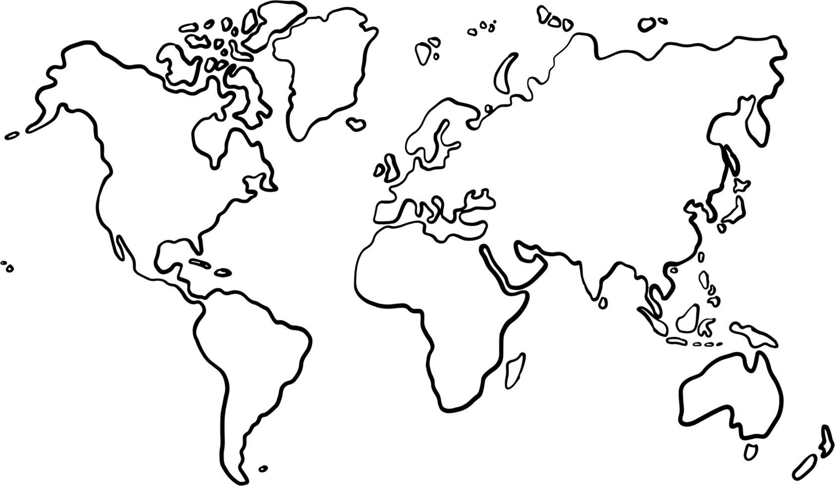 Mapamundi Hermanas Franciscanas